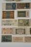 Konvolut alte Geldscheine