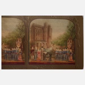 Stereoskop "Isostereo" und Bilderserie Frankreich