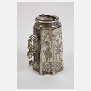 Spardose Biedermeier