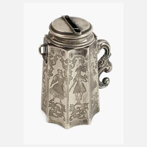 Spardose Biedermeier