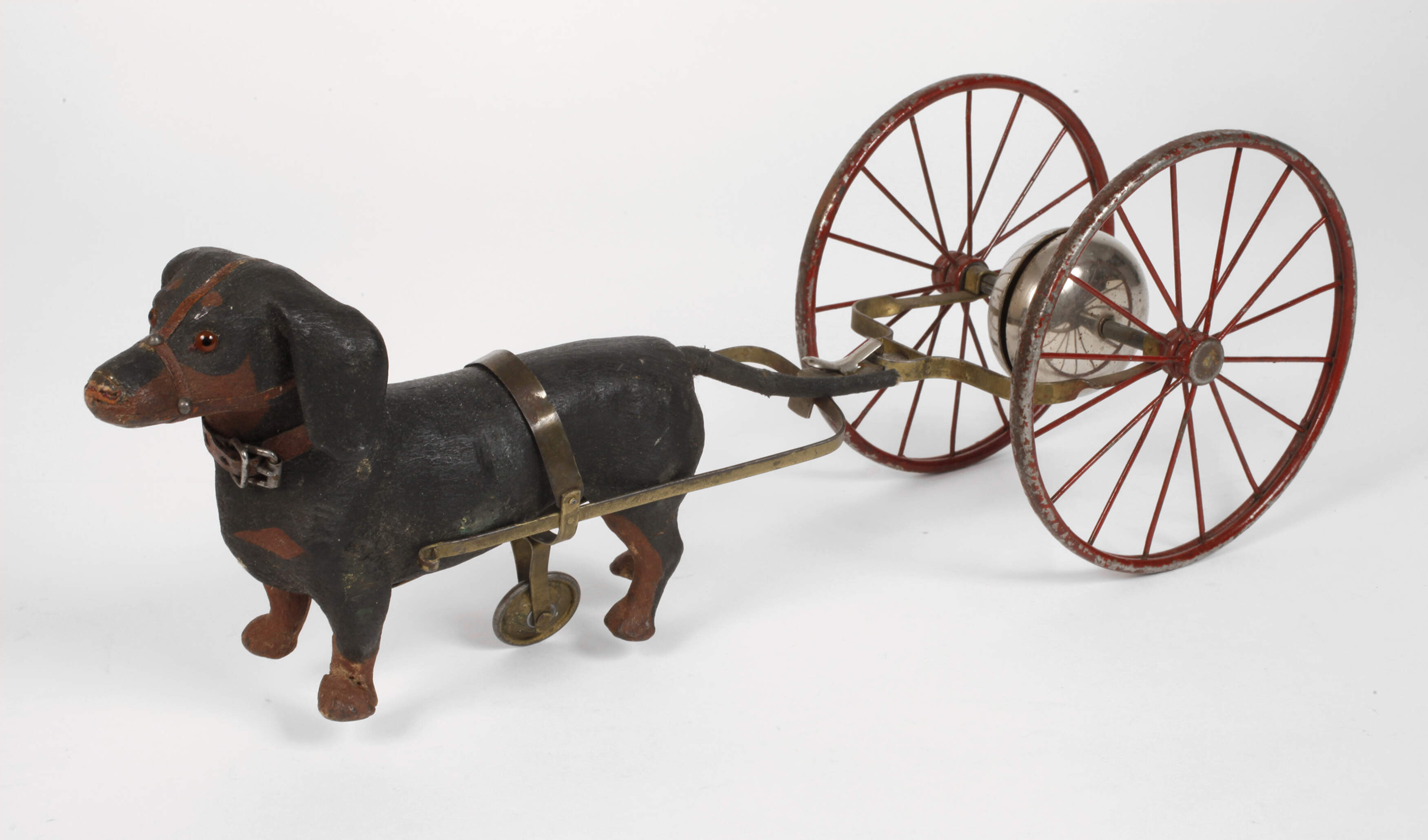 Dackel mit Glockenspielwerk