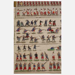 Große Sammlung Zinnfiguren