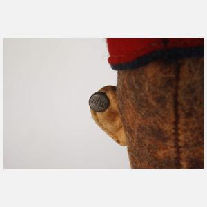 Steiff Puppe als Infanterist Leutnant