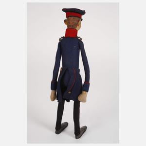 Steiff Puppe als Infanterist Leutnant