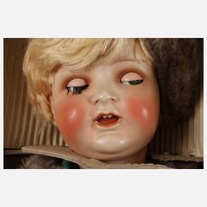 Franz Schmidt & Co. Porzellankopfpuppe im Karton