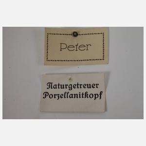 Franz Schmidt & Co. Porzellankopfpuppe im Karton