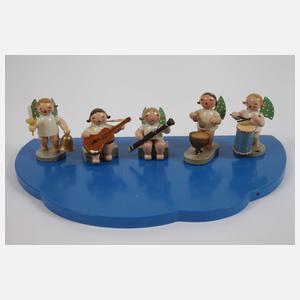 Drei Engelkapellen auf Engelwolken Erzgebirge