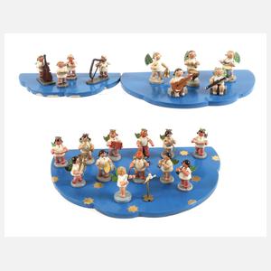 Drei Engelkapellen auf Engelwolken Erzgebirge