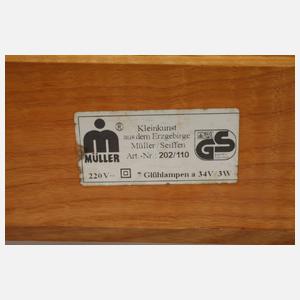 Müller Kleinkunst Schwibbogen "Seiffener Dorf"