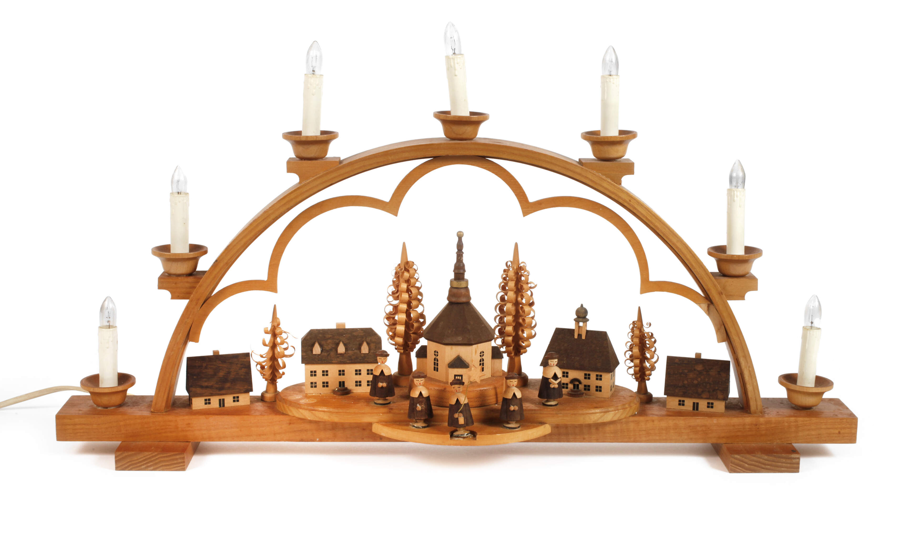 Müller Kleinkunst Schwibbogen "Seiffener Dorf"