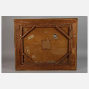 Bilderuhr Biedermeier