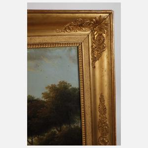 Große Bilderuhr mit Spielwerk