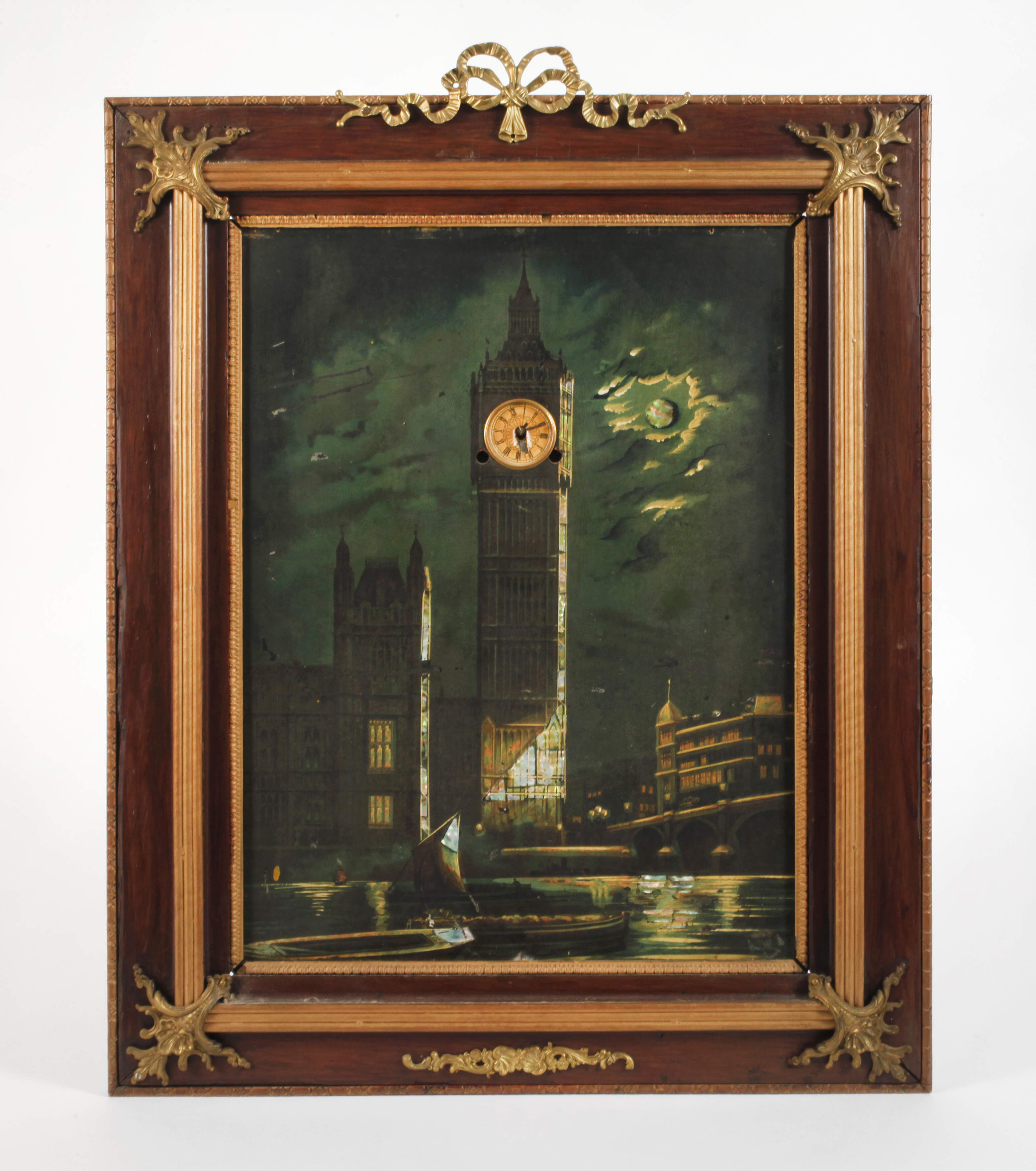 Bilderuhr "Big Ben" mit Spielwerk