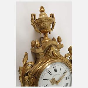 Übergroße Louis-XVI.-Kartelluhr