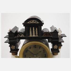 Säulenuhr Biedermeier