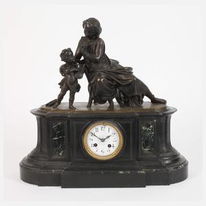 Figurenpendule Bronze