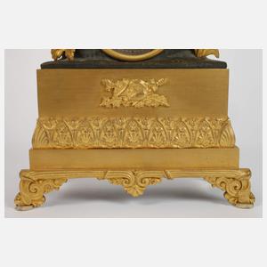 Kleine Kaminuhr Bronze