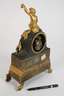 Kleine Kaminuhr Bronze