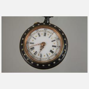 Damenhängeuhr Emaille