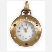 Feine Damenhängeuhr Gold111