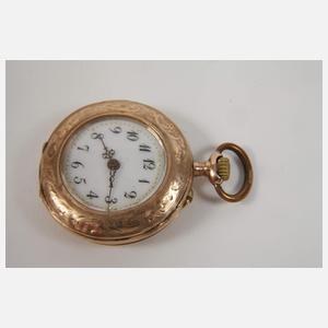 Damenhängeuhr Gold