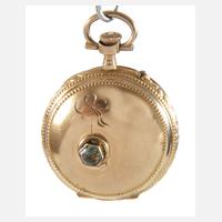 Damenhängeuhr Gold111