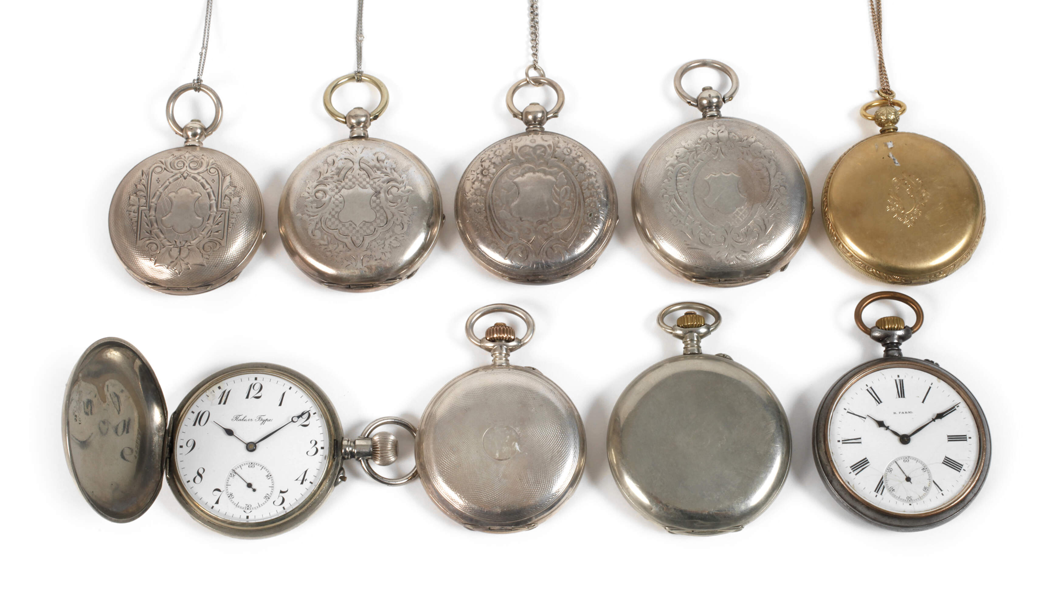 Sammlung russische Taschenuhren