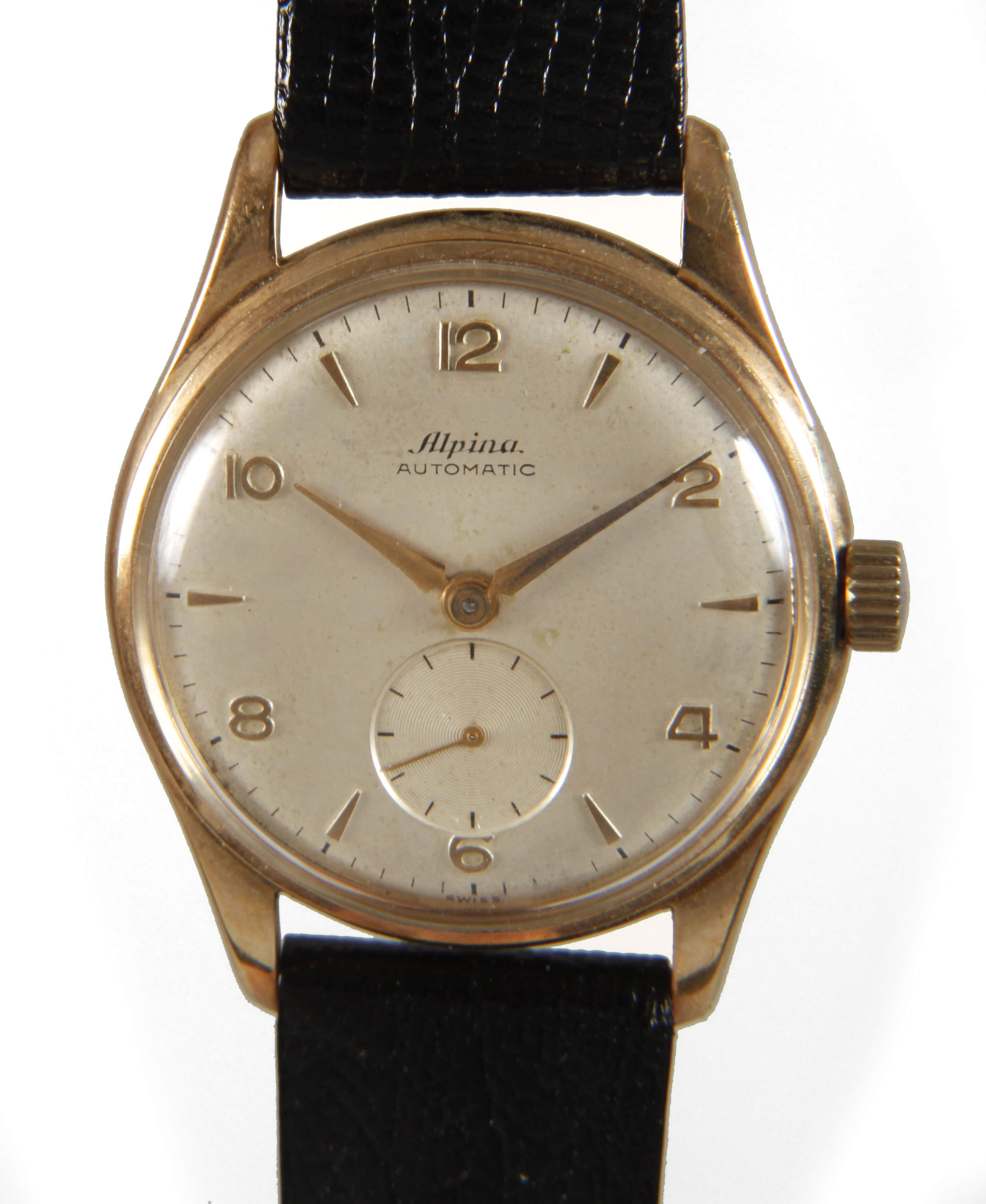 Herrenuhr Alpina Gold