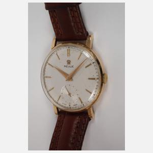 Herrenuhr Revue Gold