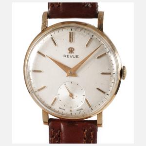 Herrenuhr Revue Gold