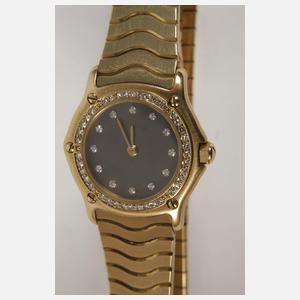 Damenarmbanduhr Ebel Gold
