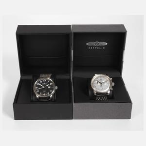 Zwei Herrenuhren Zeppelin