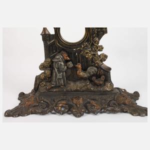 Uhrenständer mit Reineke Fuchs-Motiv