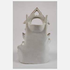 Figürlicher Uhrenständer Porzellan