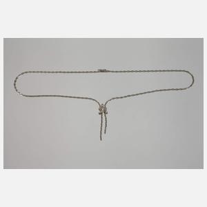 Collier mit Diamant