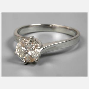 Damenring mit Brillanten von ca. 1,3 ct