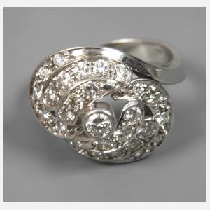 Damenring mit Brillanten
