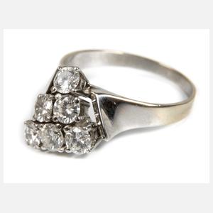 Moderner Brillantring