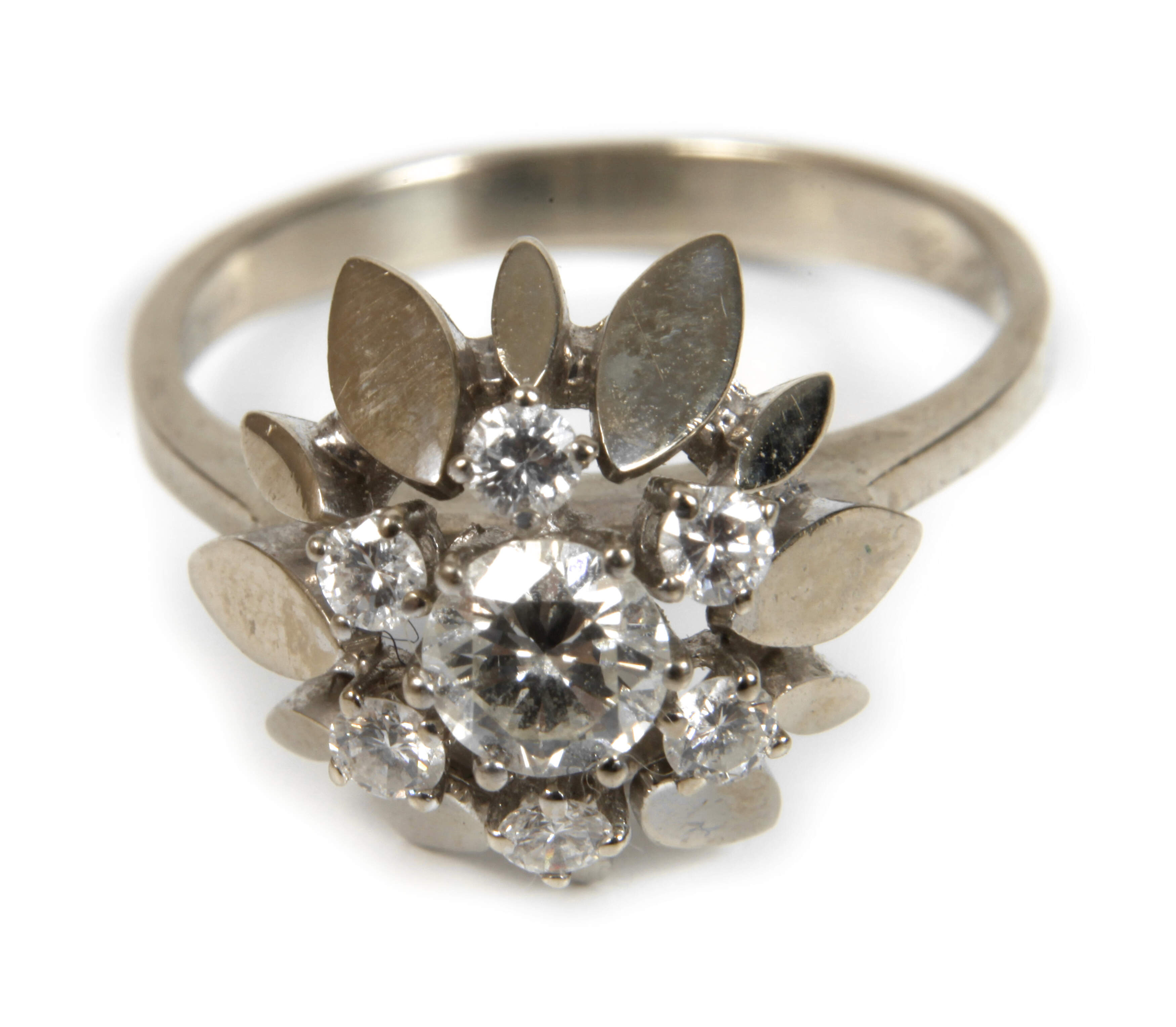 Damenring mit Brillanten