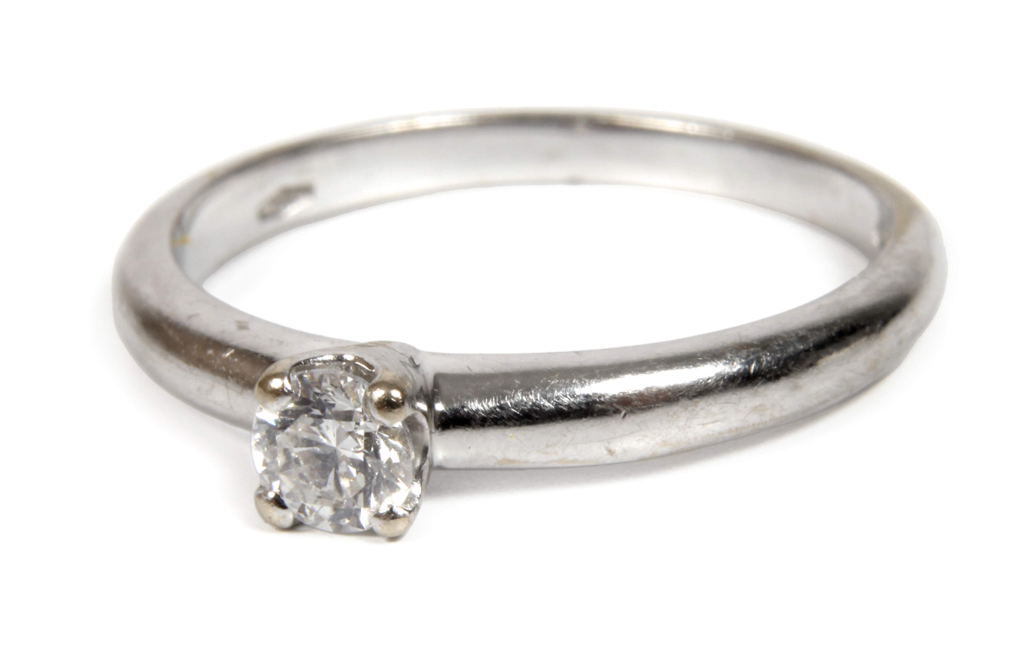 Solitärring mit Brillant