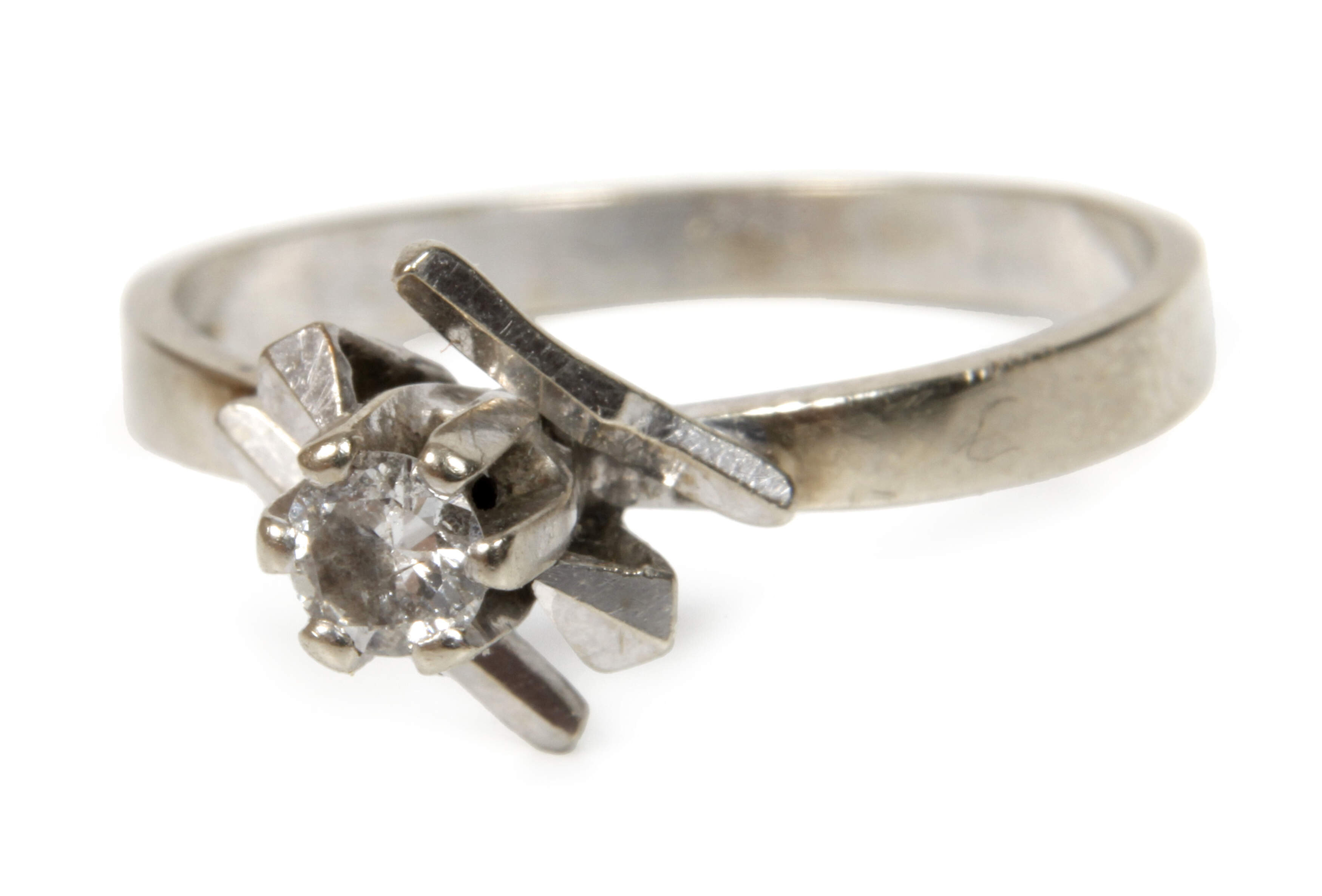 Damenring mit Brillant