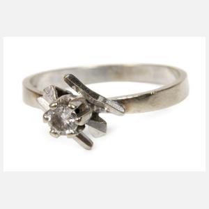 Damenring mit Brillant