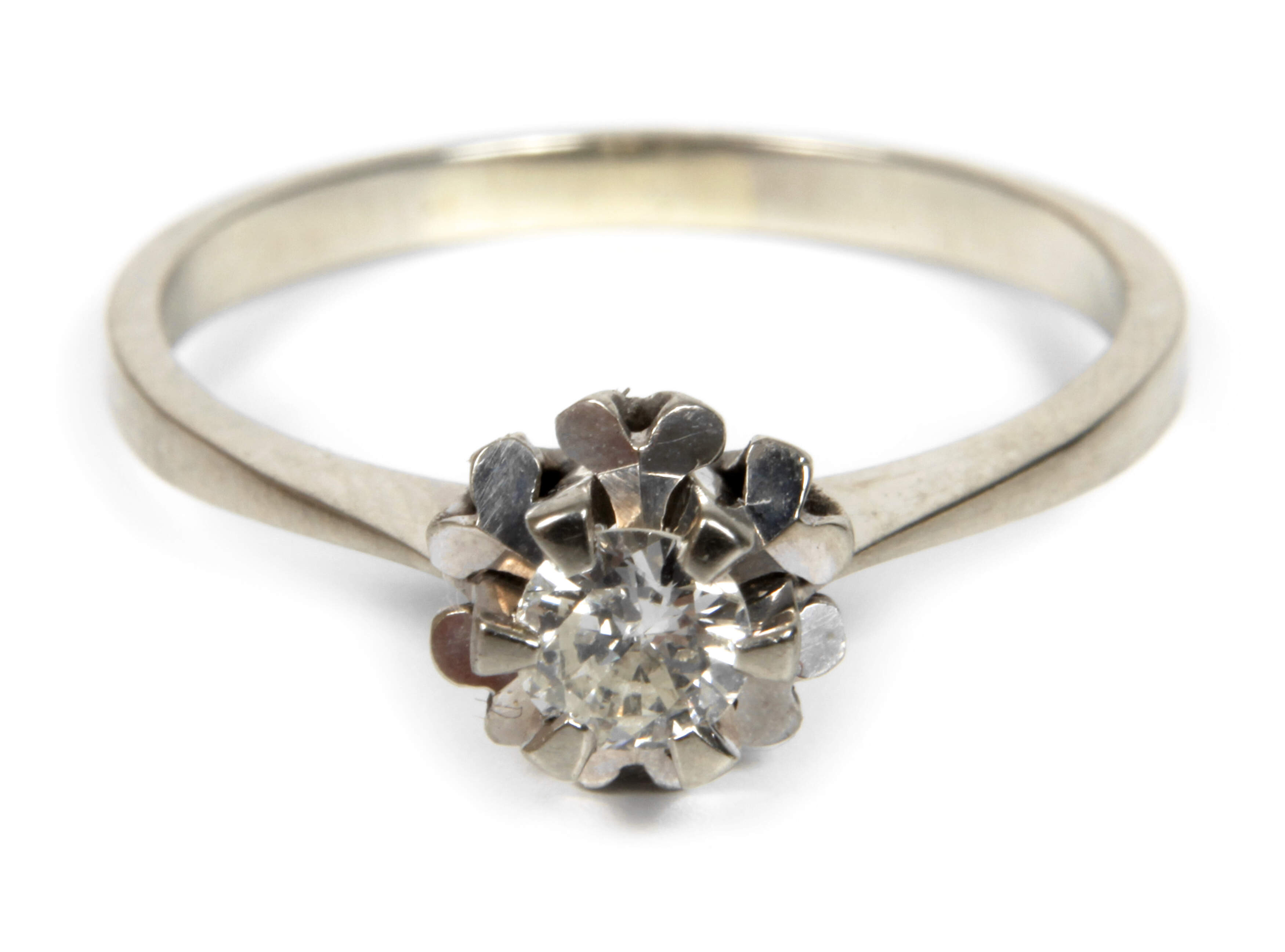 Damenring mit Brillant