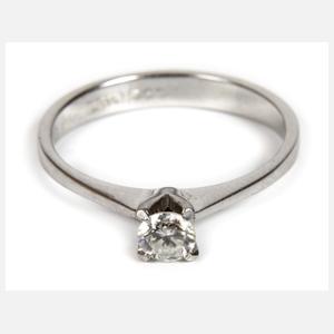 Solitärring mit Brillant