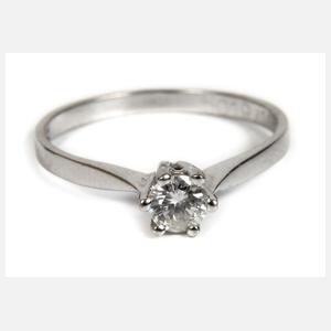 Solitärring mit Brillant
