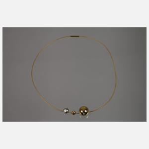Niessing Designcollier mit Brillanten