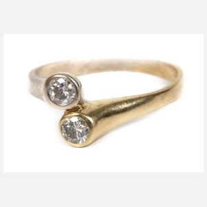 Damenring mit Brillanten