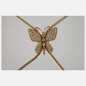 Variables Collier mit Brillanten