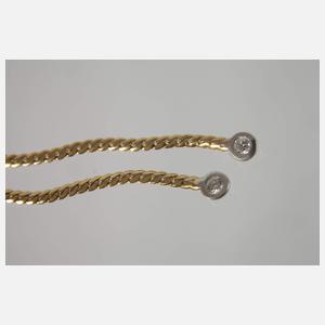 Variables Collier mit Brillanten