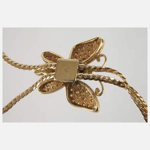 Variables Collier mit Brillanten